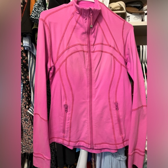 Lululemon Define Jacket-Hot Pink Full Zip - Picture 3 of 11